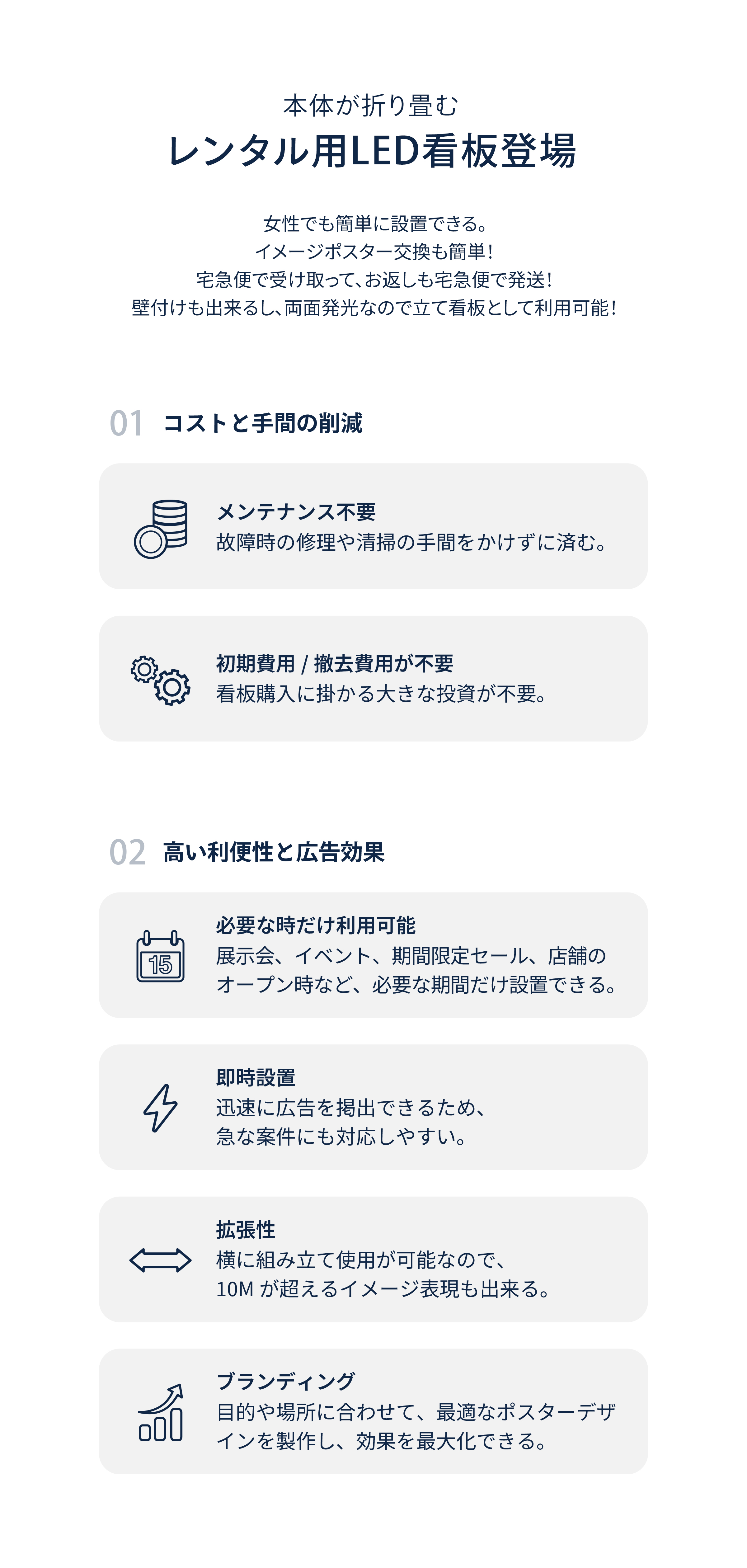 レンタル用LED看板4
