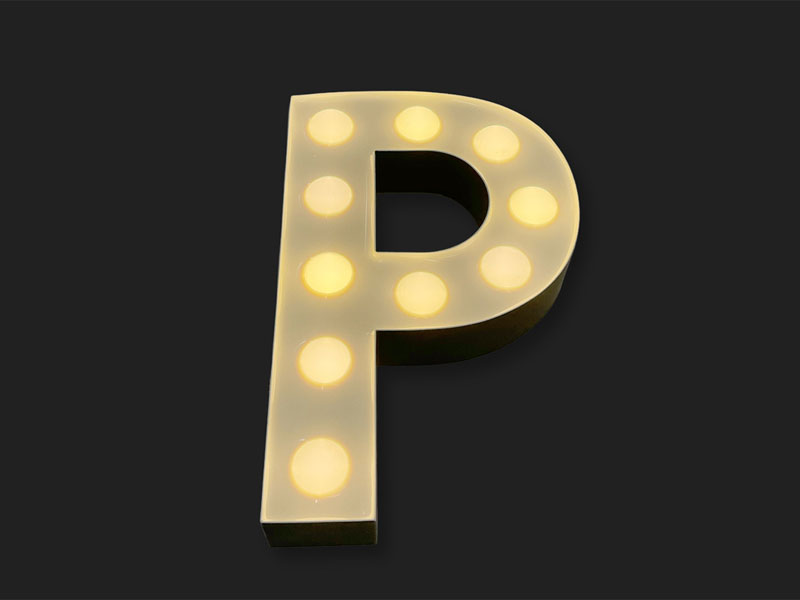 LEDアクリル・チャンネル文字20